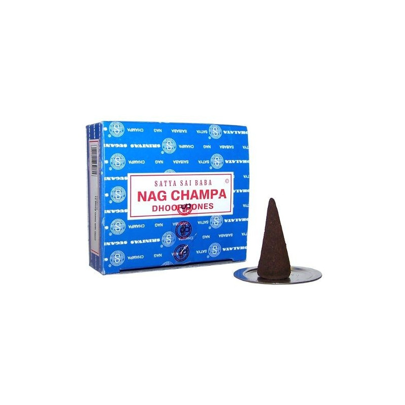180x Vonné Kužele Nagchampa
