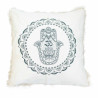 4x Bavlnená Mandala Obliečka - Hamsa - 60x60cm - Zelená