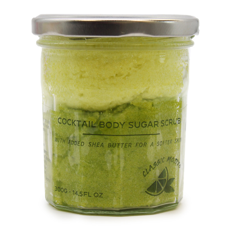 3x Vonný Cukrový Telový Peeling- Mojito 300g