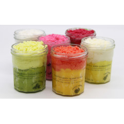 3x Vonný Cukrový Telový Peeling- Mojito 300g