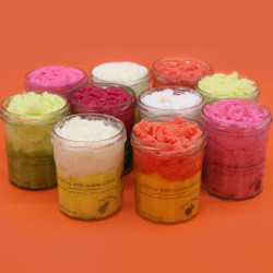 3x Vonný Cukrový Telový Peeling - Pinacolada 300g