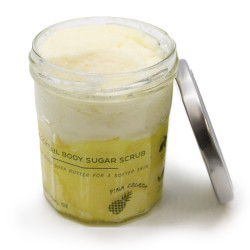 3x Vonný Cukrový Telový Peeling - Pinacolada 300g