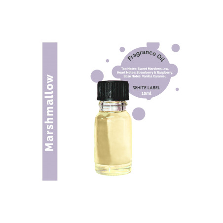 10x Vonný Olej BEZ ETIKETY - Marshmallow