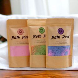 5x Šumivý Prášok do Kúpeľa - Vanilka 190g