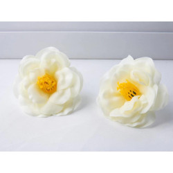 36x Mydlové Kvety pre Šikovné Ruky - Kamélia - Krémová