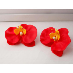 25x Mydlové Kvety pre Šikovné Ruky - Orchidea - Červená
