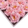 50x Mydlové Kvety pre Šikovné Ruky - Malá Pivonka - Ružová