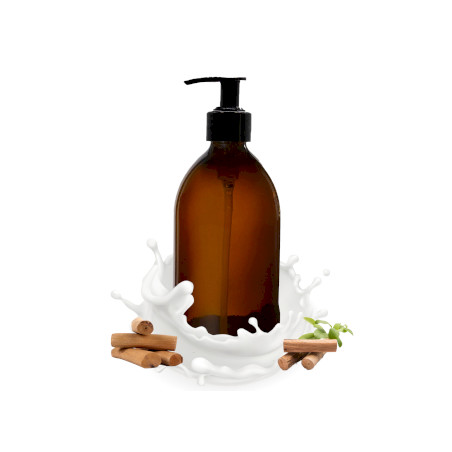 4x Vonné Telové Mlieko bez Etikety 300ml - Santalové Drevo