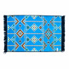 10x Koberec Kilim 125x80 cm - Modrý