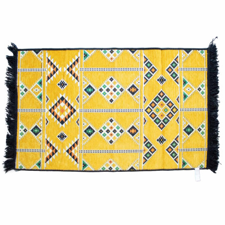 10x Koberec Kilim 125x80 cm - Žltý