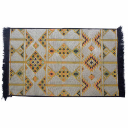 10x Koberec Kilim 125x80 cm - Žltý