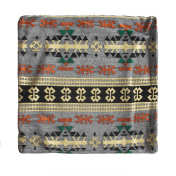 24x Kilim Obliečka na Vankúš - Bledo Šedá