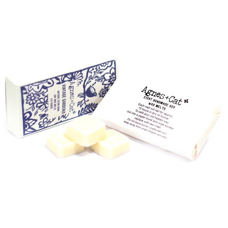 4x Prírodné Sójové Vonné Vosky 160g - Vintage Záhrada