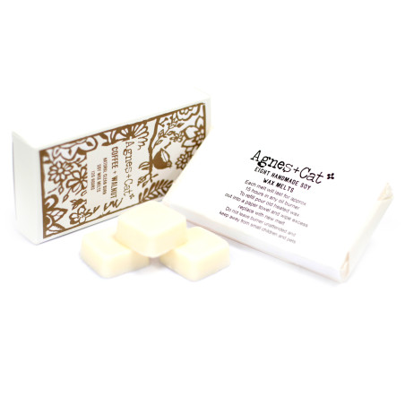 4x Prírodné Sójové Vonné Vosky 160g - Káva a Orech