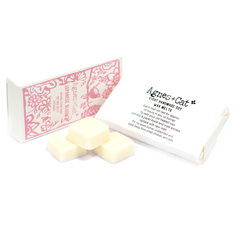 4x Prírodné Sójové Vonné Vosky 160g - Japonský Kvet