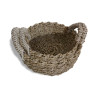 Prírodný košík z Morskej Trávy – Súprava 2 kusov