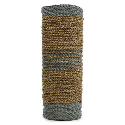 Súprava z Morskej Trávy a Čierna Raffia – 2 Vázy a 2 Koše