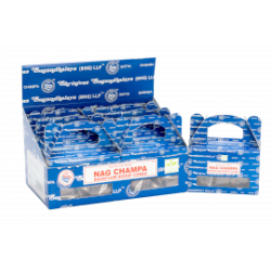 6x Krabička s 24 Kužeľmi Tečúci Dym - Satya Nag Champa