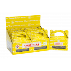 6x Krabička s 24 Kužeľmi Tečúci Dym - Satya Citronella