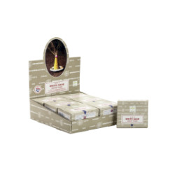 12x Vonné Kužele - Biela Šalvia