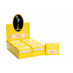 12x Vonné Kužele Citronella