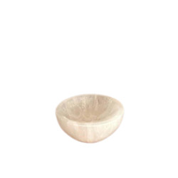 Selenitová Okrúhla Miska - 8cm