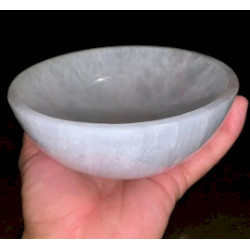 Selenitová Okrúhla Miska - 15cm