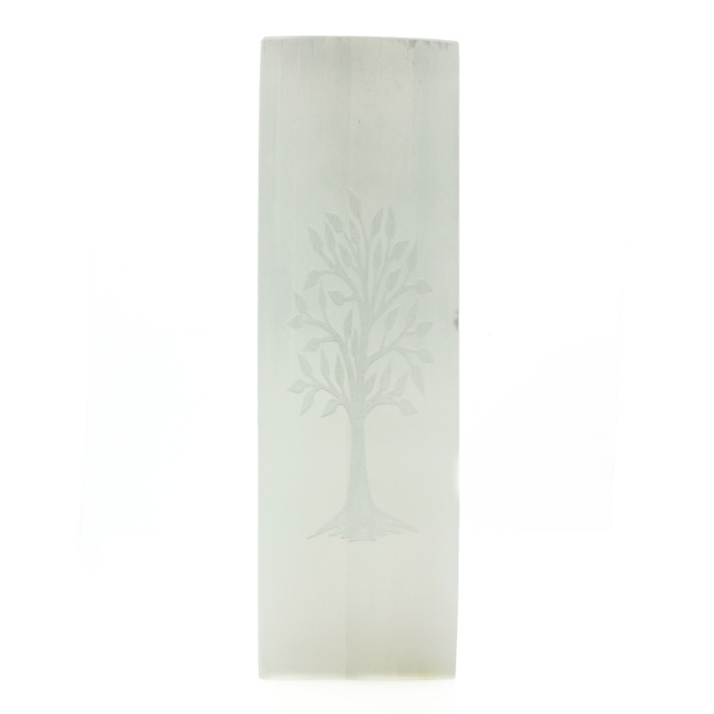 Selenitová Lampa 25cm - Strom Života