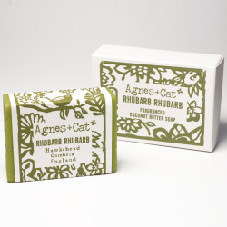 6x 140g Ručne Vyrábané Mydlo - Rebarbora