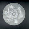 Veľká Selenitová Podložka18cm - Posvätná Geometria