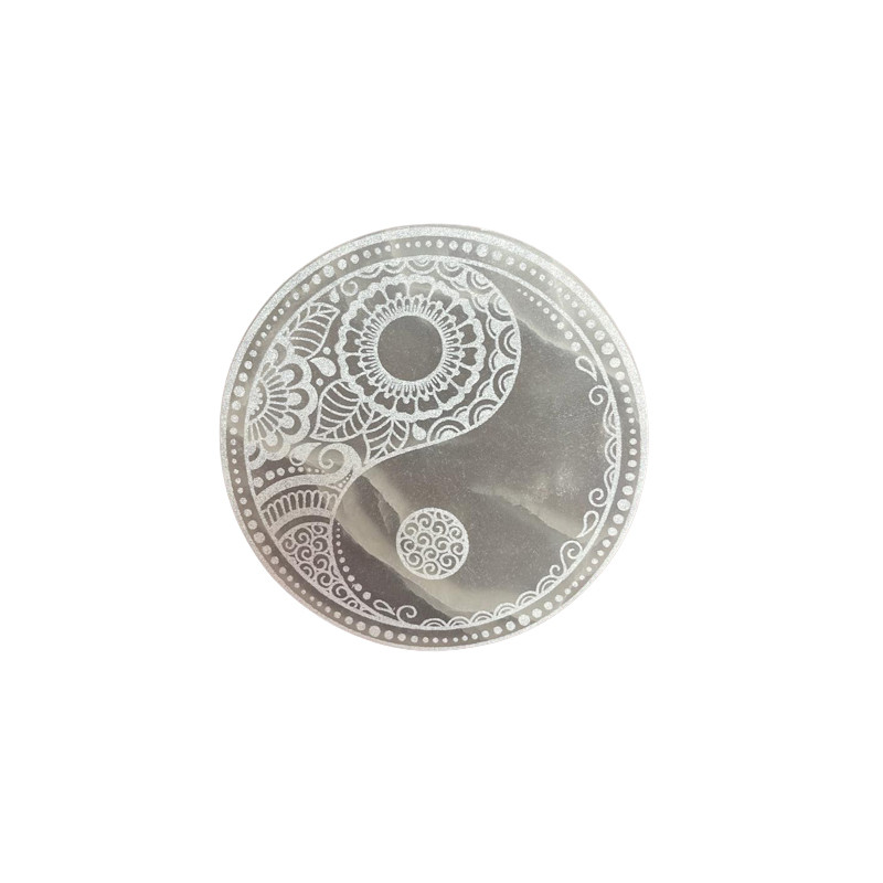 Veľká Selenitová Podložka 18cm - Feng Shui