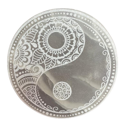 Veľká Selenitová Podložka 18cm - Feng Shui