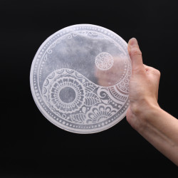 Veľká Selenitová Podložka 18cm - Feng Shui