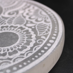 Veľká Selenitová Podložka 18cm - Feng Shui