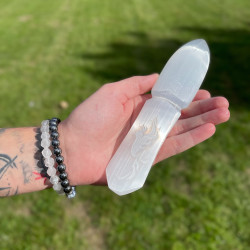 Selenitový Rituálny Nôž -Vzdať sa Minulosti