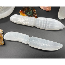 Selenitový Rituálny Nôž -Vzdať sa Minulosti