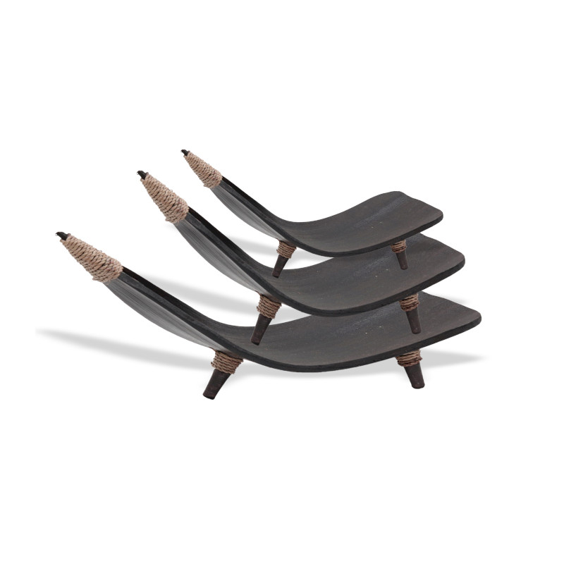 Sada Misiek na Ovocie z Kokosového Listu – Čokoládové