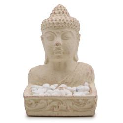 Stojan na Vonné Tyčinky Buddha Feng Shui - Krémový