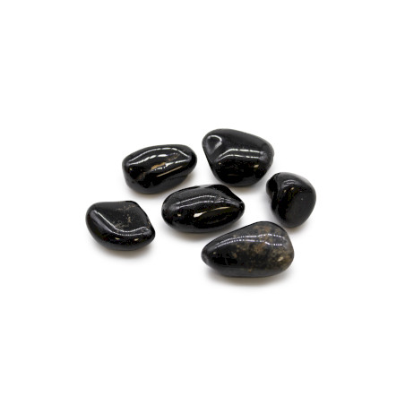 6x Veľké Africké Kamene - Čierny Ónyx