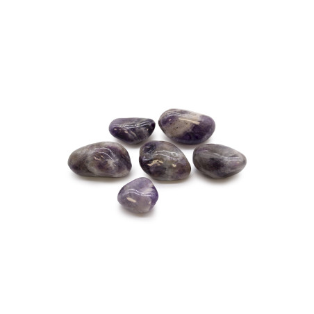 6x Veľké Africké Kamene - Ametyst