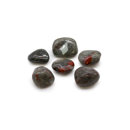 6x Veľké Africké Kamene -Krvavý Kameň - Seftonit