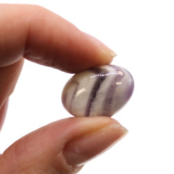 24x Malé Africké Kamene - Ametyst - Chevron