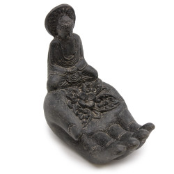 Stojan na Vonné Tyčinky - Buddha - Čierny