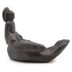 Stojan na Vonné Tyčinky - Buddha - Čierny