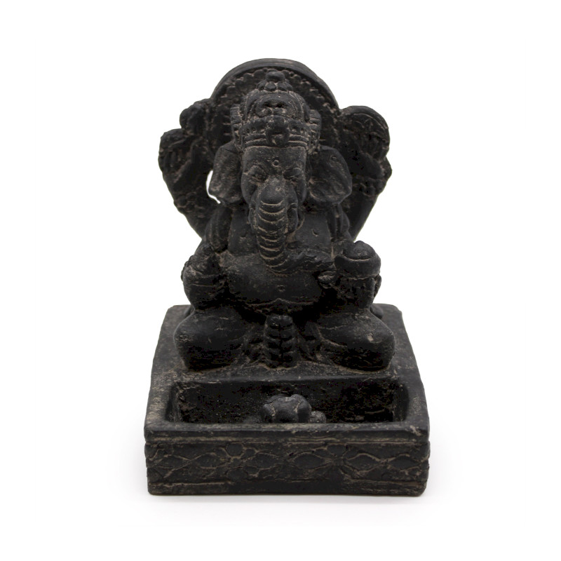 Stojan na Vonné Tyčinky Ganesh Fengshui (čierne starožitné)