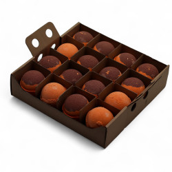 16x Šumivé Bomby do Kúpeľa so Škoricou a Pomarančom 180g