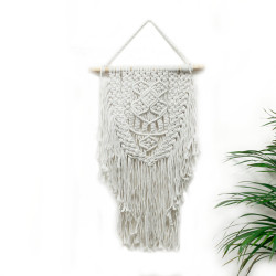 Macramé Záves a Držiak na Kvetináč - Štartovací Balíček