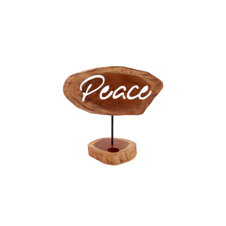 Svietnik na Čajovú Sviečku - Peace