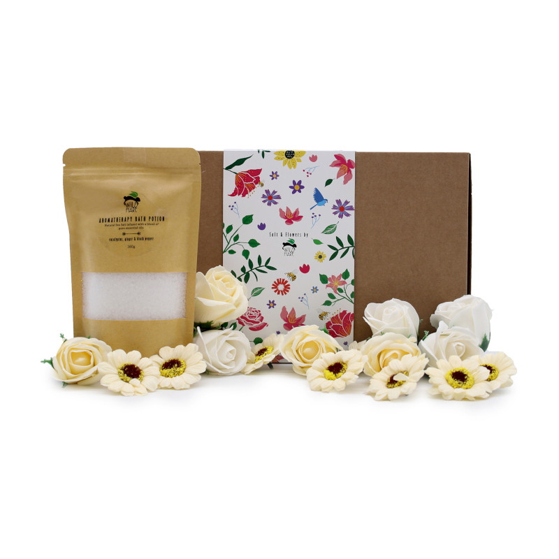 Wild Hare Set Soli a Mydlových Kvetov - Prechladnutie a Chrípka