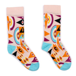 3x Bambusové Ponožky Hop Hare (41-46) - Psychedelické Zlé Oko